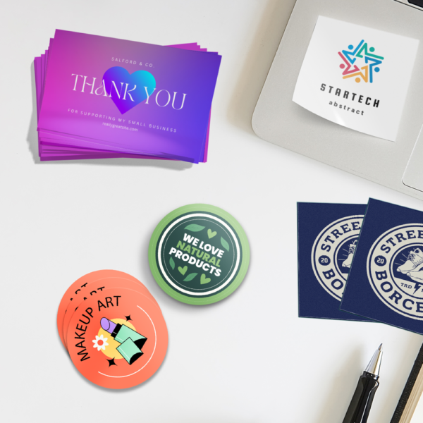 Personalised stickers and labels printing